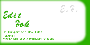 edit hok business card